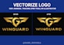 convert png or jpg logo to vector